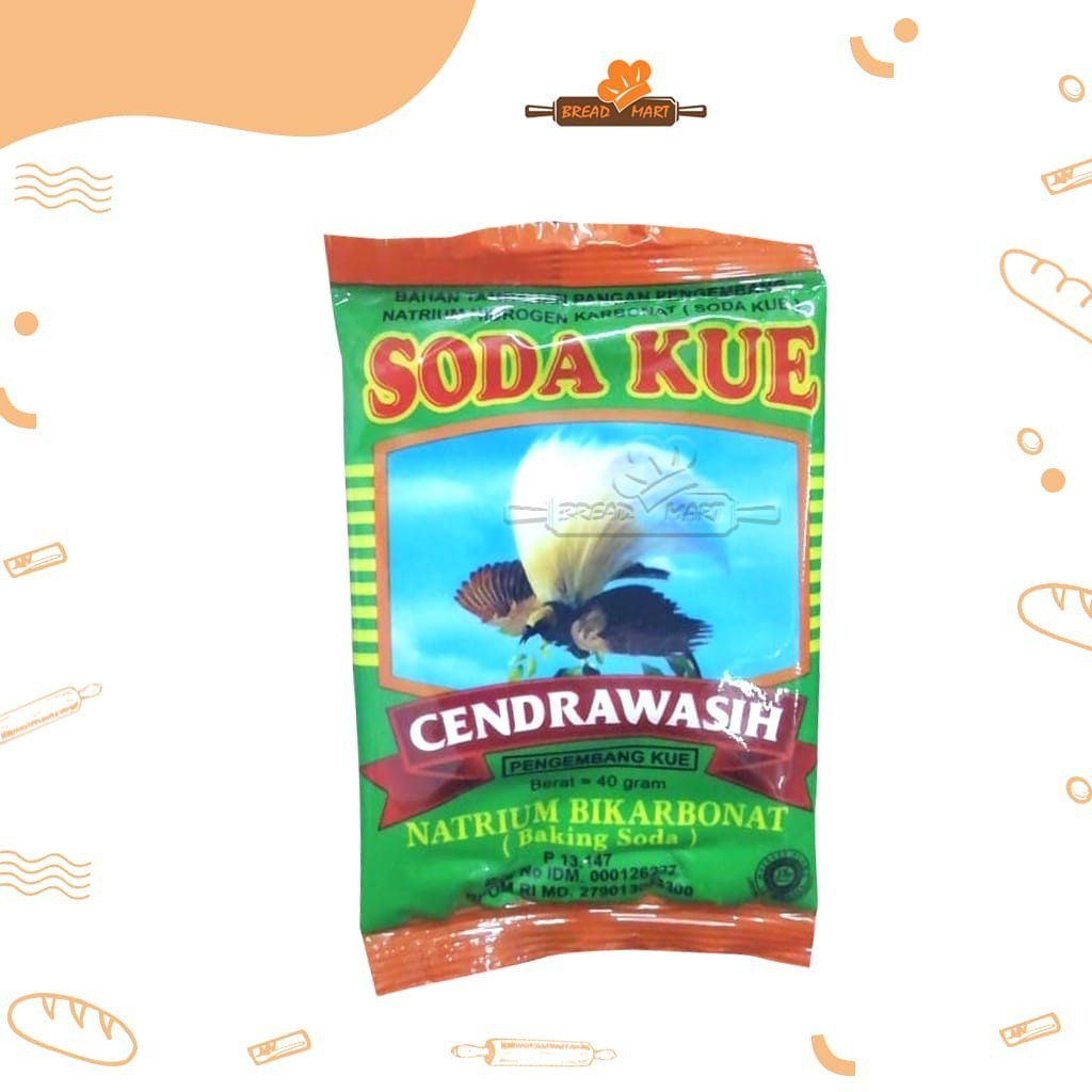 

KOE - SODA KUE CENDRAWASIH 40GR - ARM