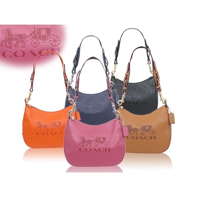 Tas wanita F72702 Leather Jes Hobo Shoulder Bag