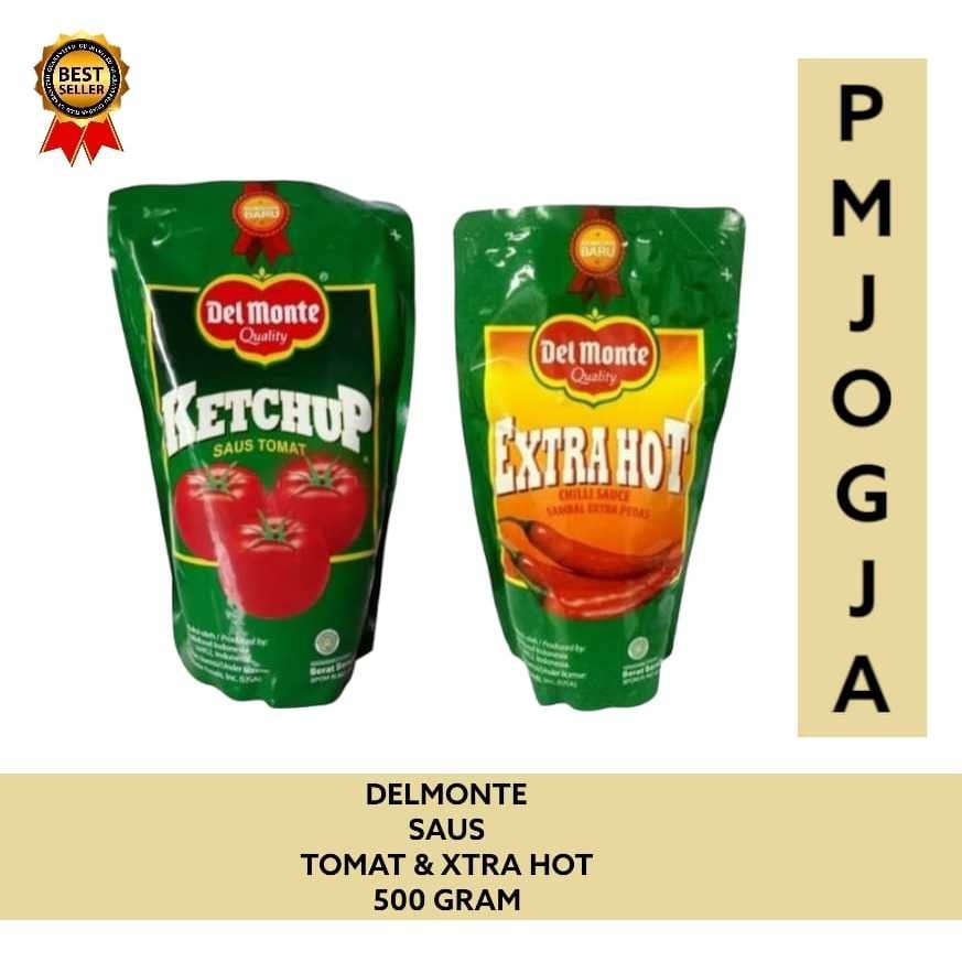 

Saus Delmonte Tomat Extra Hot 500gr / Sauce ketchup xtra pedas Pouch 500 gr