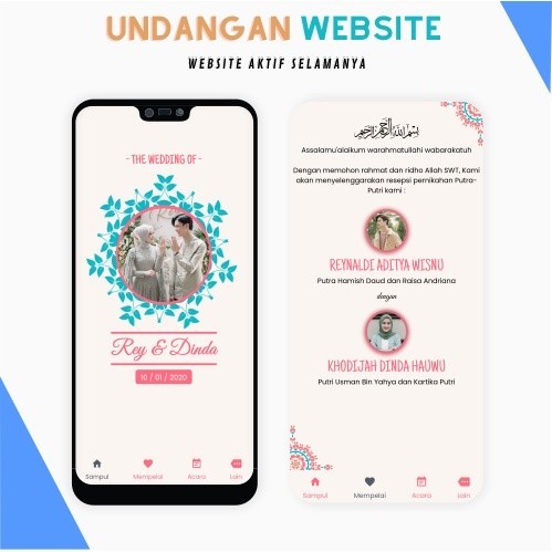 [WEBSITE] UNDANGAN PERNIKAHAN DIGITAL | UNDANGAN PERNIKAHAN ONLINE