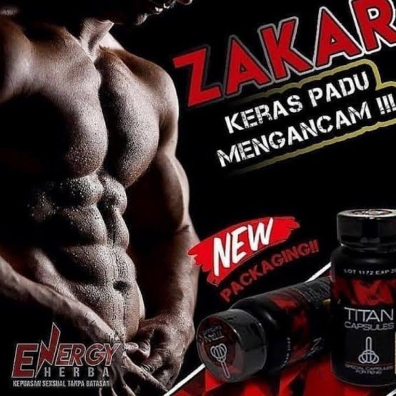 Titan kapsul - titan capaul Asli Original pembesar Vital Pria 30 kapsulFree shipping