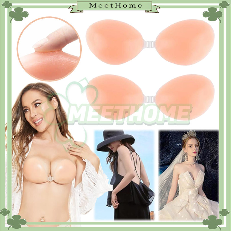Silikon Bra/Tanpa Tali Bra Tempel/Silicone Invisible Push Up Bra/Silicon Bra Bh Beha Push Up Straple