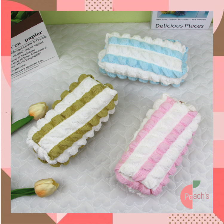 

PEACHs - S6298 Kotak Pensil Polos Puffy / Tempat Pensil Puffy Aesthetic / Aesthetic Crinkled Fufu Pocuch