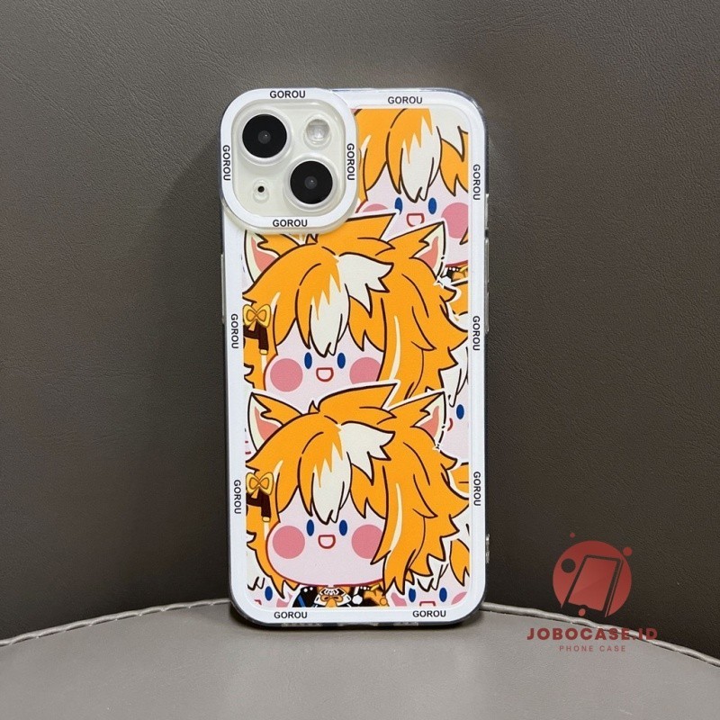 Case Realme Premium Gorou Genshin Impact  Transparent Protective Case C65 C67 C55 C53 C51 C30s C21y 