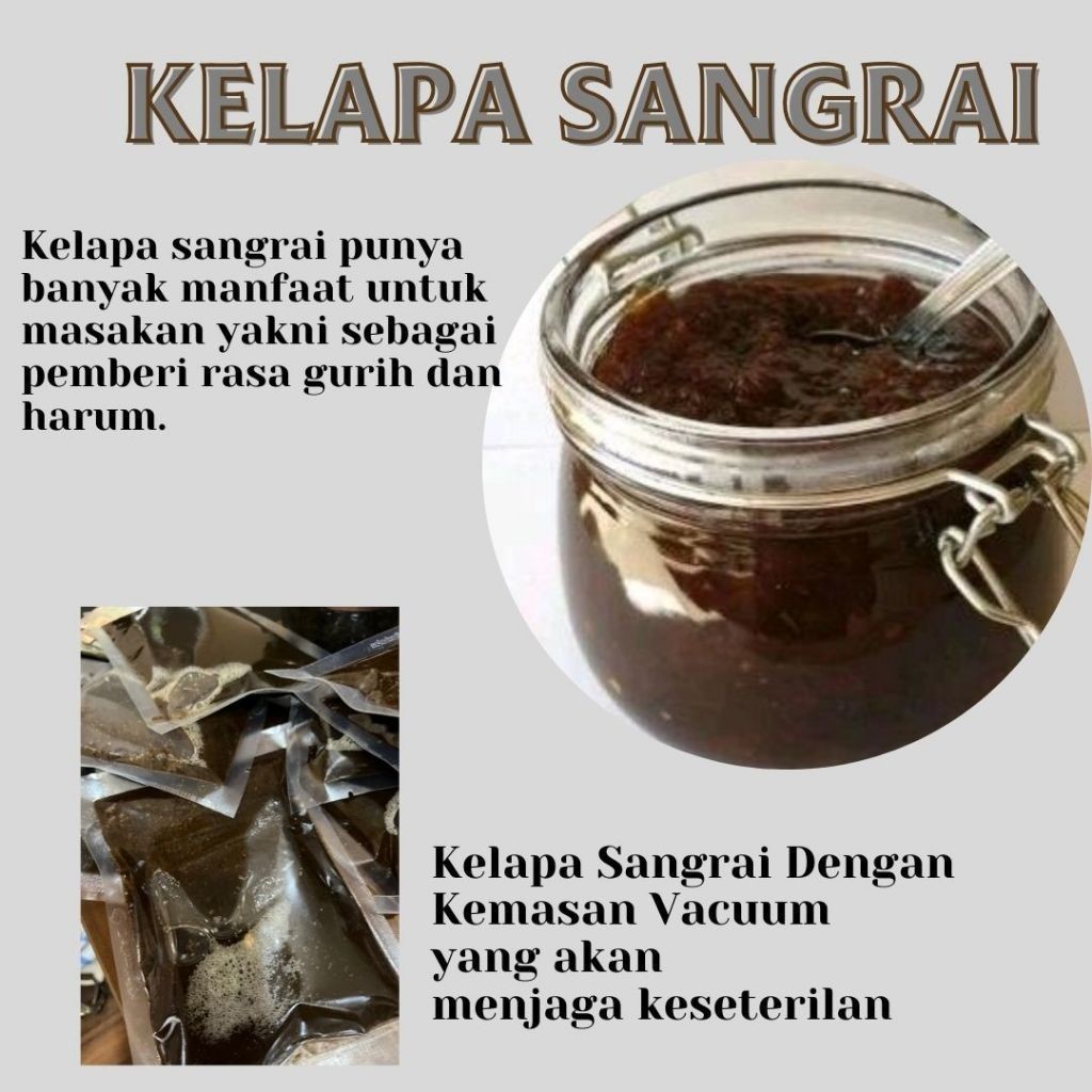 

Bumbu - Kelapa Sangrai / Kelapa Gongseng / BUmbu Rendang / K E