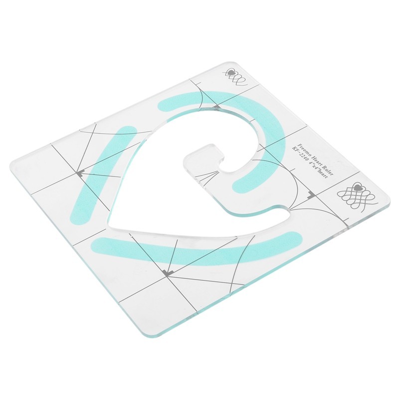 

16.5X16.5Cm Square Patchwork Ruler Transparent Seam Sewing Ruler Tailor Template Measuring Tool Cutting Ruler