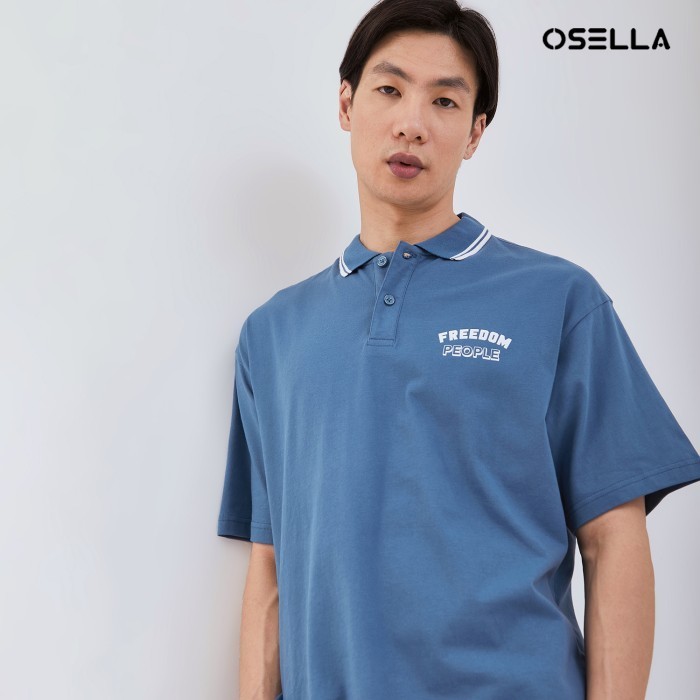 Osella Rocky Relaxed Fit Polo Shirt 20214005 | Kaos Polo Pria