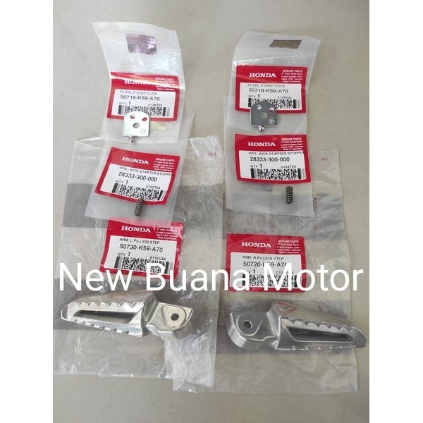 Pillion Footstep Belakang New Vario 150 Vario 160