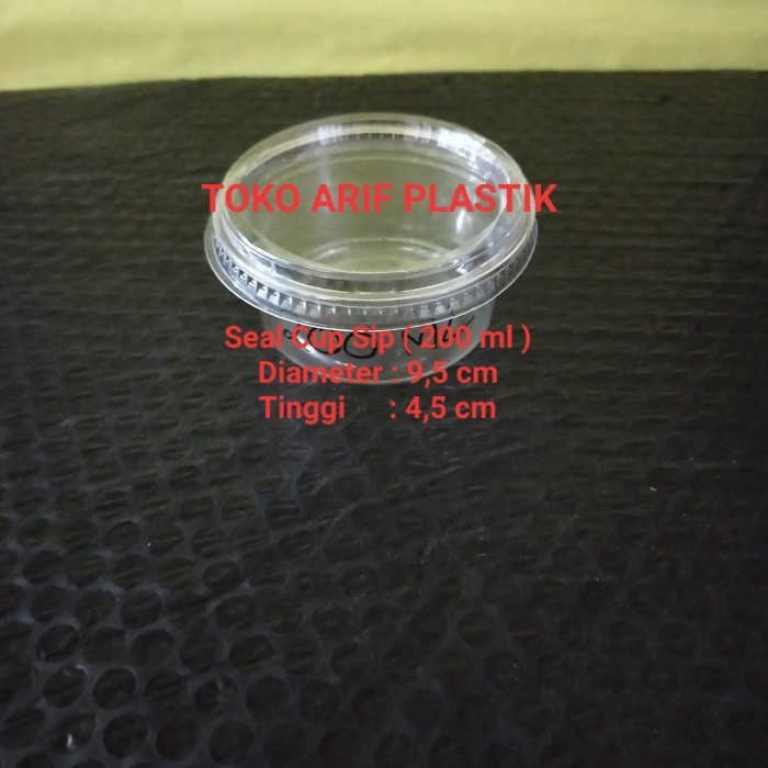 

TERJUAL Cup Puding Puyo 200 ml + TUTUP Mrek " SIP " 1 ROLL ISI 50 PCS