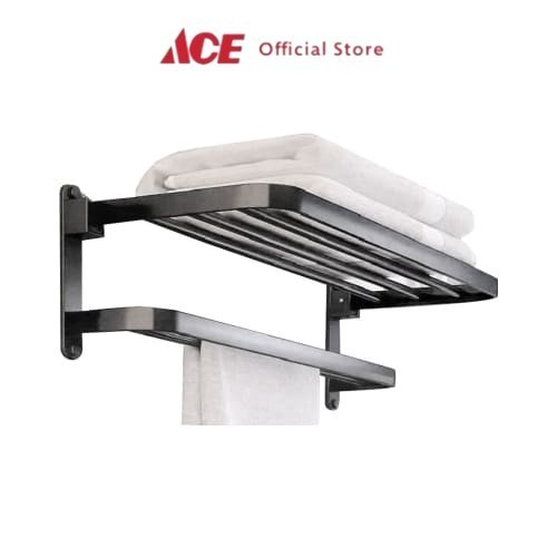 Ace Stora Gantungan Handuk Dinding - Hitam