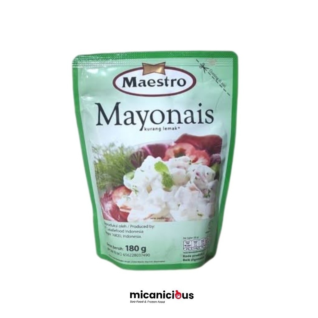 

MAESTRO MAYONNAISE POUCH 180GR