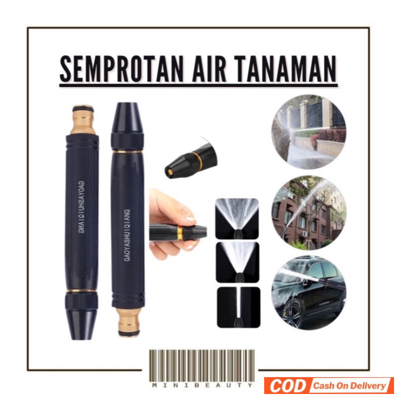 kepala semprotan air cuci motor mobil kuningan spray steam semprotan taman hose nozzle spray kepala 