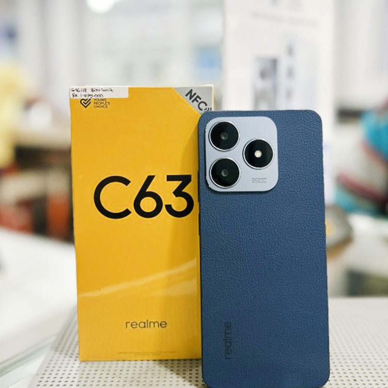 Realme C63 Ram 6/128GB | Ram 8/128GB ( Second )