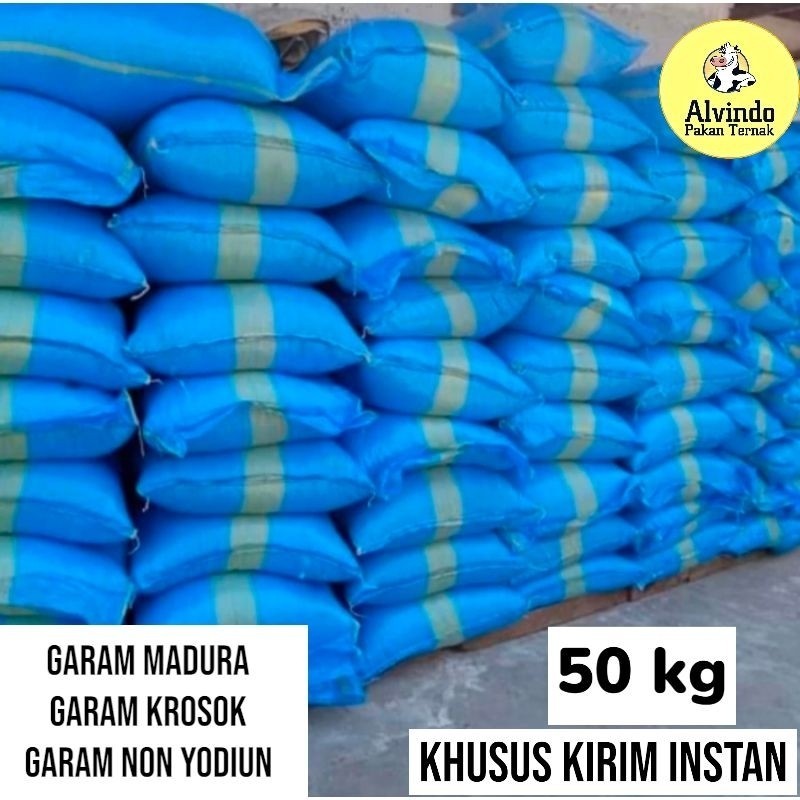 Garam Madura 1sak Garam Kasar Garam Krosok Non Yodium