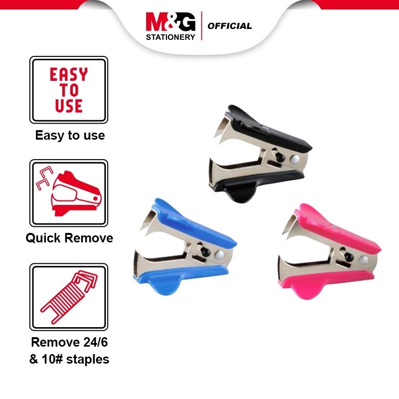 

M&G Staples Remover / Pencabut Staples / Pembuka Staples / Pelepas Isi Staples 24/6 & No. 10 - ABS92695