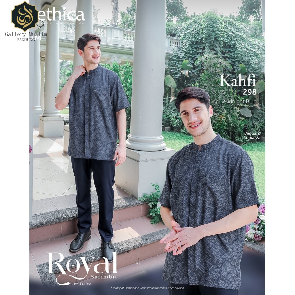 Gallery Muslim Bandung Koko Premium Dewasa Kahfi 298 Baju Muslim Pria By Ethica Original Branded Ber