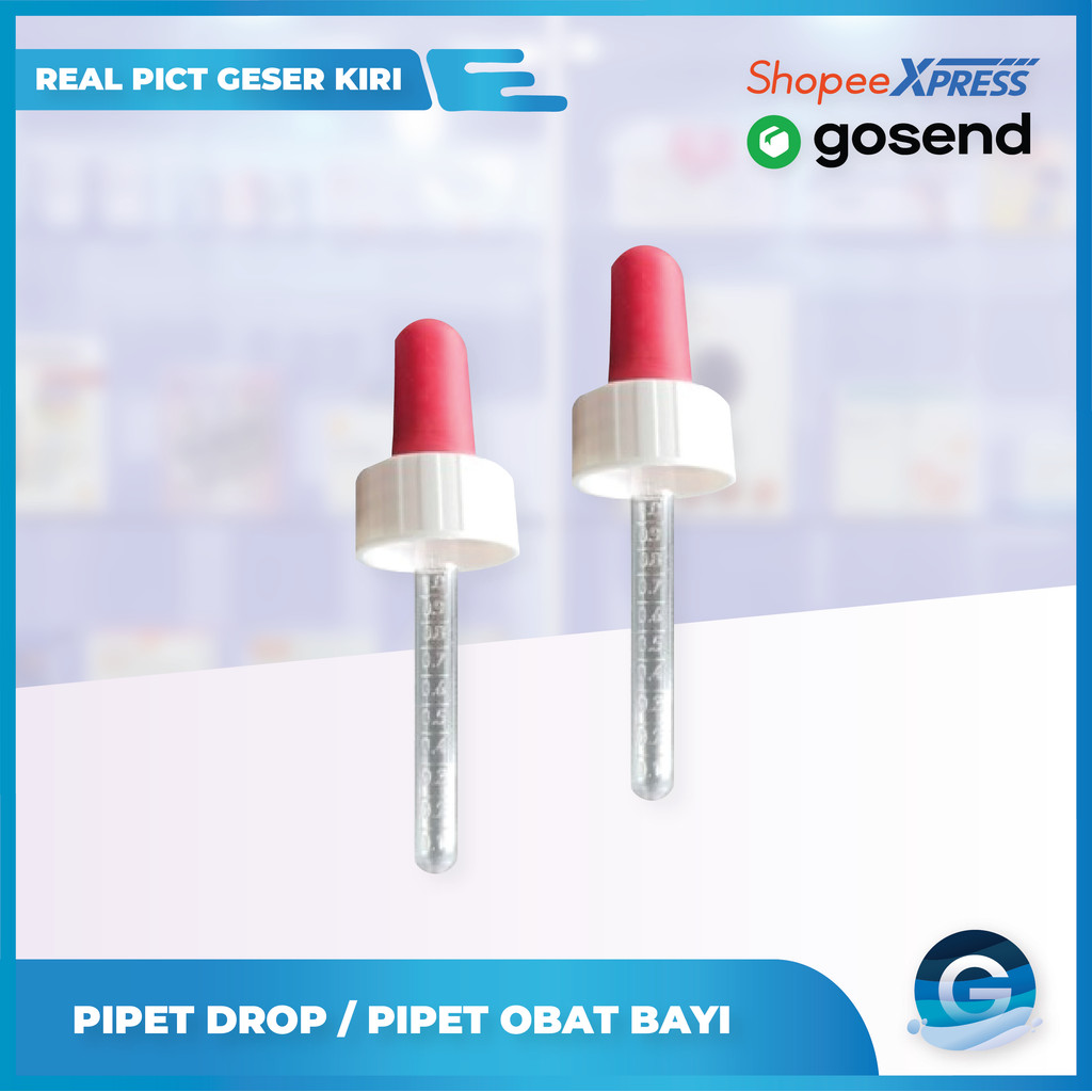 Pipet Obat 1 ML, Pipet Obat Bayi 1ML, Pipet Kosmetik 1 ML, Pipet Drop