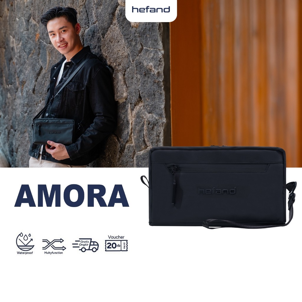 Hefand Amora Tas Selempang Pria Waterproof