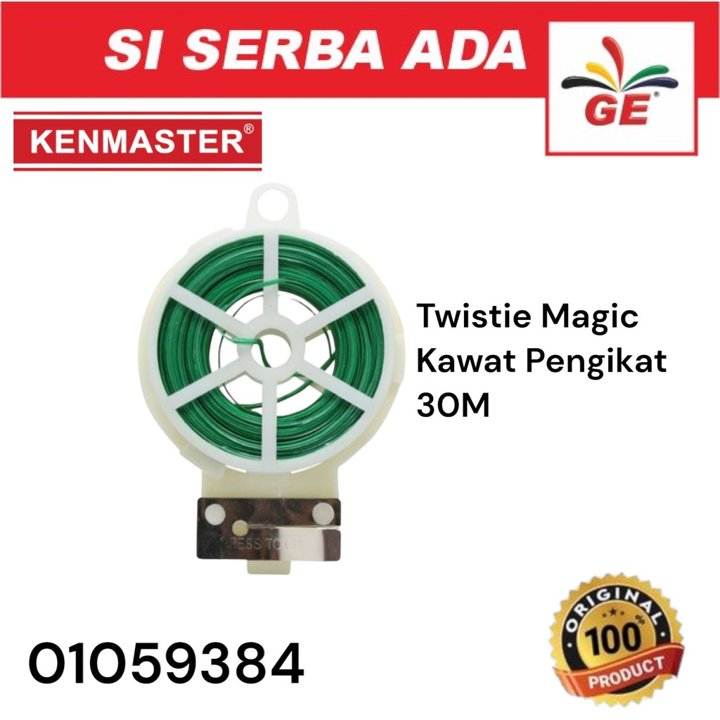 

KENMASTER Twistie Magic 30M Kawat Pengikat 01059384