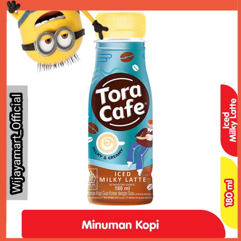 

Toracafe Minuman Kopi Es Milky Latte 180 ml