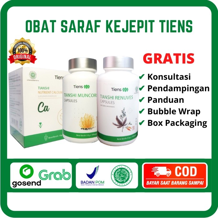 PAKET PRODUK TIENS UNTUK OBAT SARAF TERJEPIT KEJEPIT