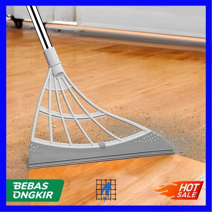 Sapu Karet Magic Rubber Broom Floor Sweeper