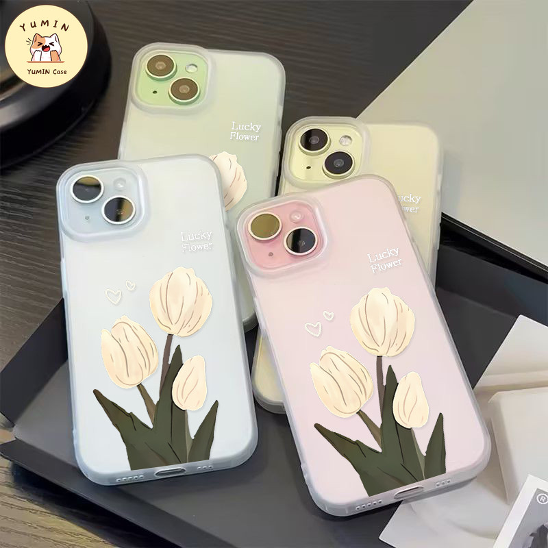 Seni Kreatif Segar Layar Penuh Bunga Grafiti Kasus Kompatibel Untuk IPhone 7Plus XR 11 13 15 14 12 P