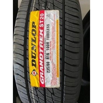 PROMO Dunlop Grandtrek ST20 Ukuran 235/60 R16 - Ban Mobil Rush Terios Captiva Freelander Xtrail