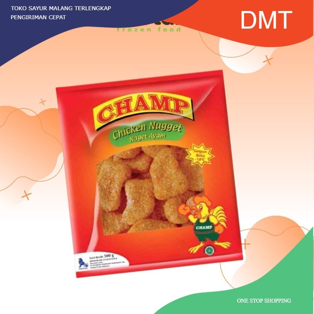 

Champ Chicken Nugget 500gram