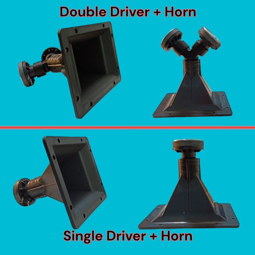 Paket speaker Tweeter Driver + Horn Driver Dan Corong As260 Original