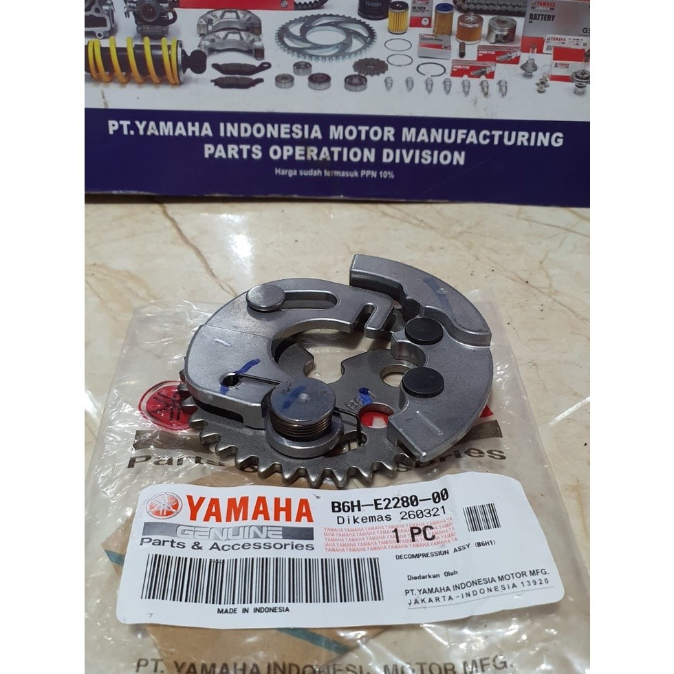 GIR GIGI SENTRIK TIMING B6H-E2280-00 DECOMPRESSION NEW NMAX AEROX 2020 ASLI ORI YAMAHA