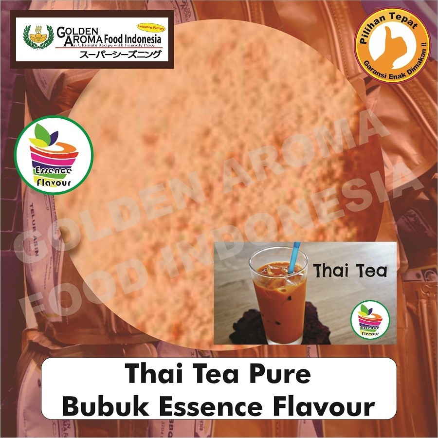 

Bubuk Pure Efe 1Kg Essen Flavor Ekstrak Thai Tea Murni Kiloan Tanpa Gula Flavour Essence Extract