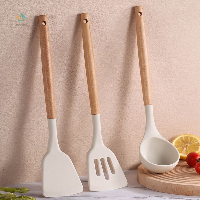 

Spatula Silicone Utensil Satuan | Peralatan Masak Goreng Tumis Rebus | Sutil Spatula Sendok Aanadell