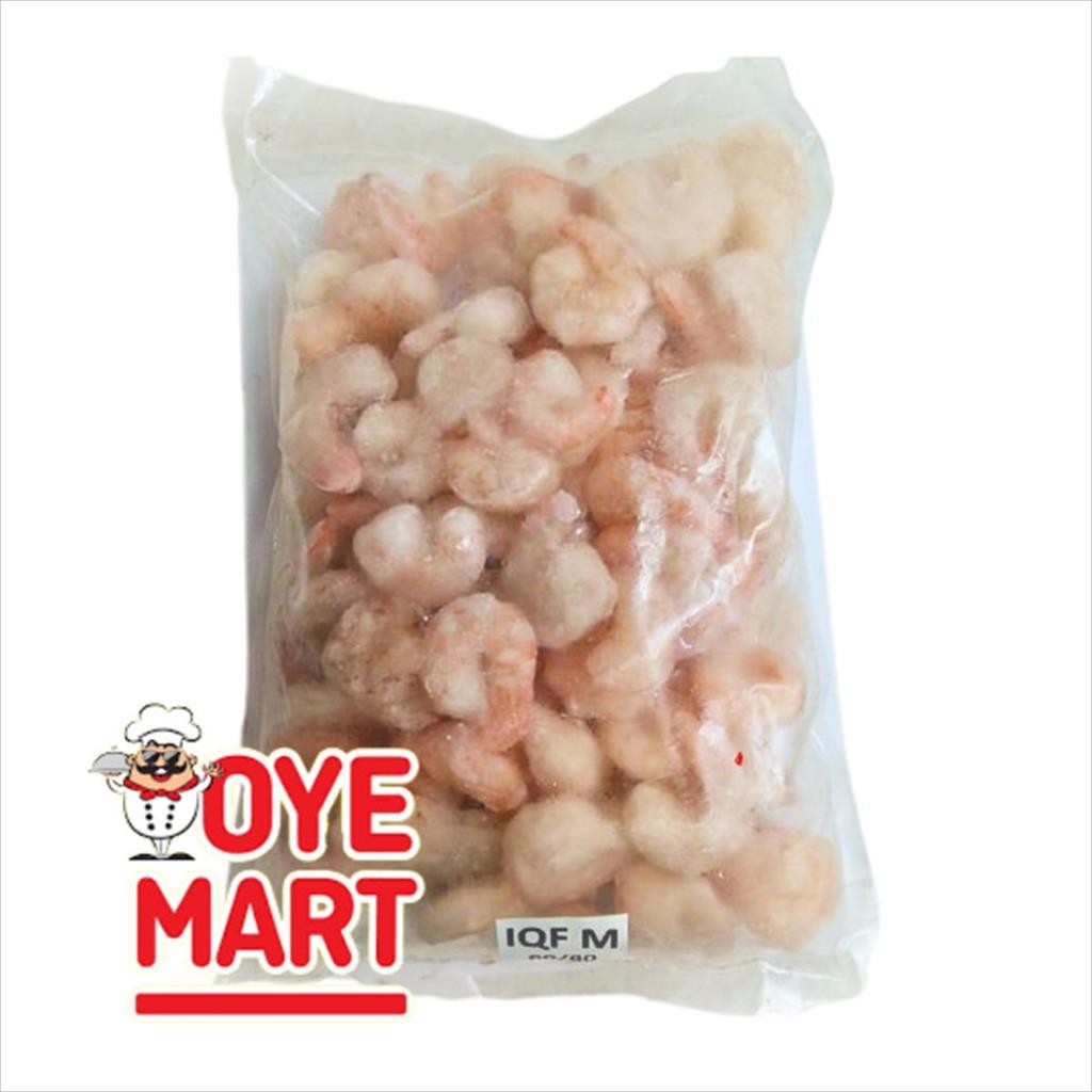 

UDANG KUPAS FROZEN 1KG CURAH ISI 60-80/UDANG MASAK BEKU