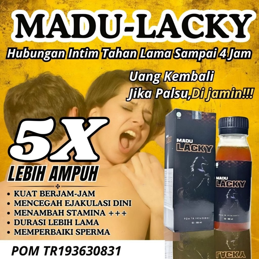 

Berizin Bpom Madu Kuat 10x Lebih Tahan Lama 100% Original Penambah Stamina Pria Dewasa MADU LACKY