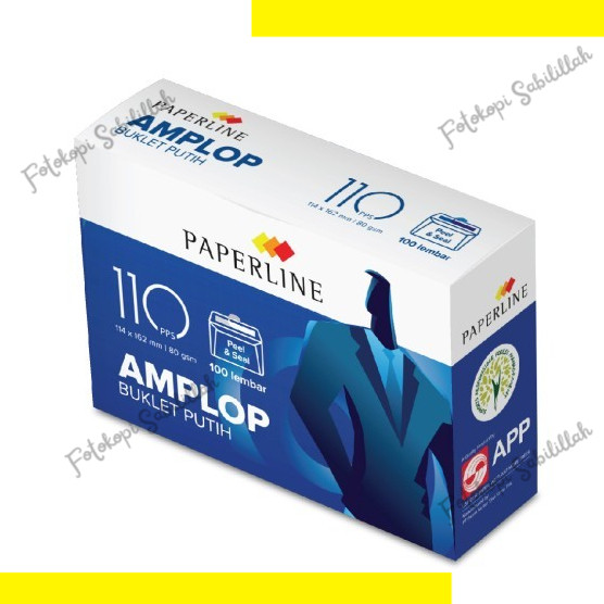 

Amplop Ppl 110 Polos / Amplop Paperline 110 PPS