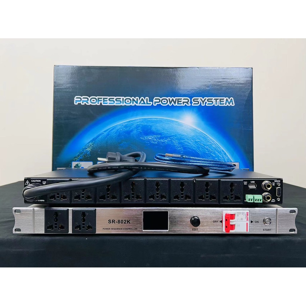 POWER SQUENCER CONTROLLER DBX SR802K / SR-802K /  SR 802 K