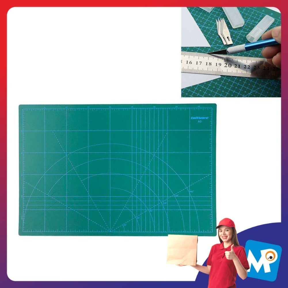 

Taffware Work Cutting Mat Pad A3 45 x 30cm - GKSA3