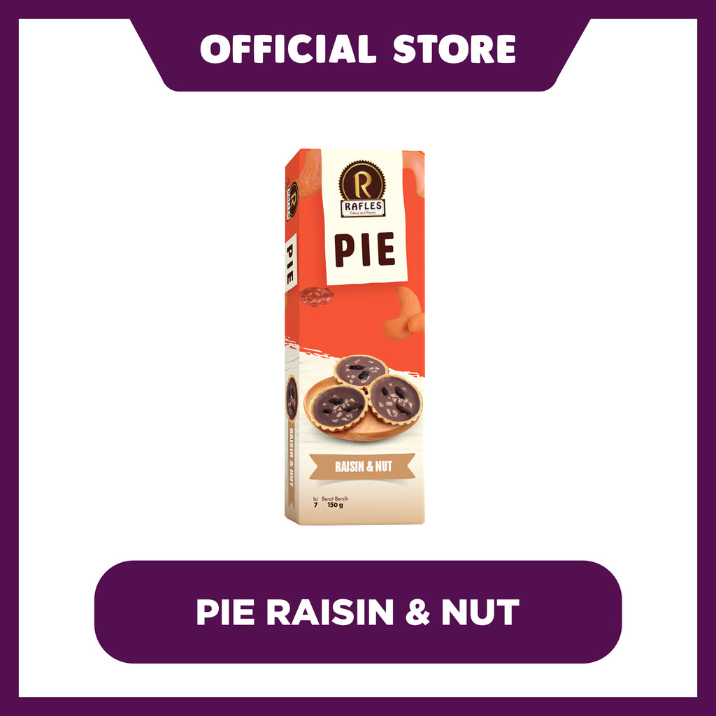 

Pie Raisin & Nut