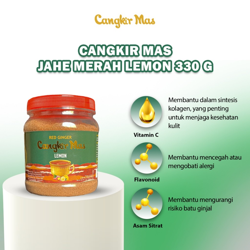 

CANGKIR MAS Jahe Merah Lemon 330gr