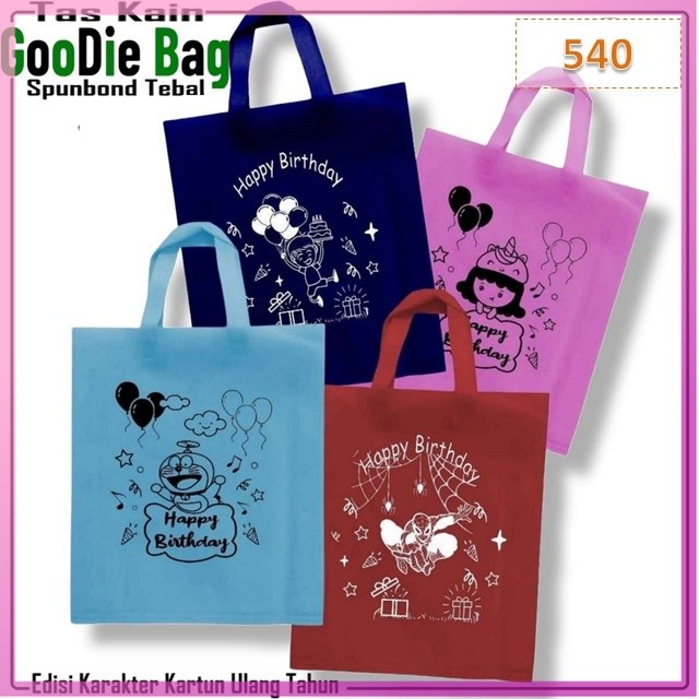 

Tas Kado Ultah Ulang Tahun Goodie Bag Spunbond (540)