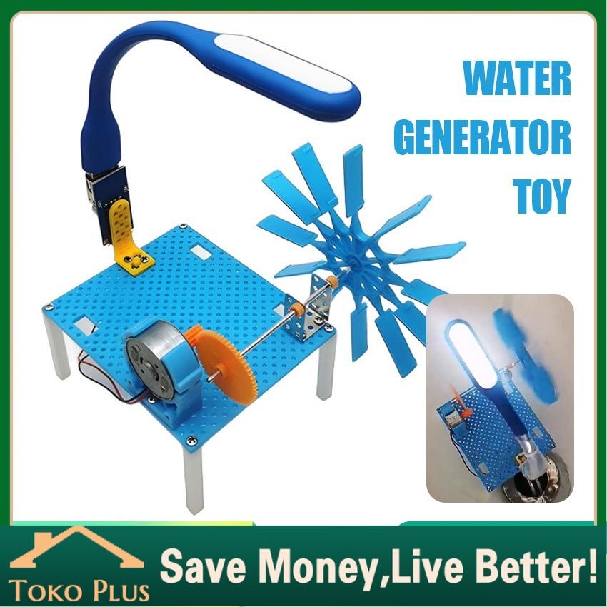 Diy Kit Water Turbin Pembangkit Listrik Tenaga Air / Kincir Air Turbine Turbin Water Water Turbine G