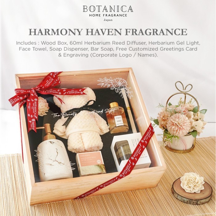 

DISKON Harmony Haven Fragrance Botanica Gift Set Hampers Hadiah Kado - Morning