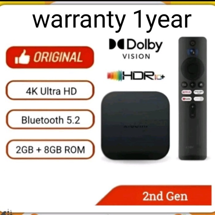 xiaomi mi box s 4k 2nd gen