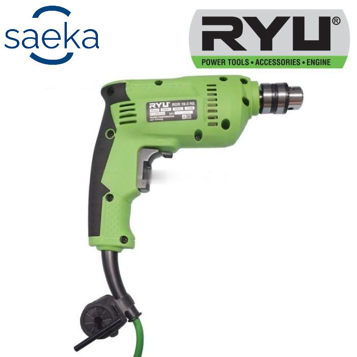 Mesin Bor RYU RDR10-3RE Bor Impact Bor Listrik Bor tangan RYU Drill 10