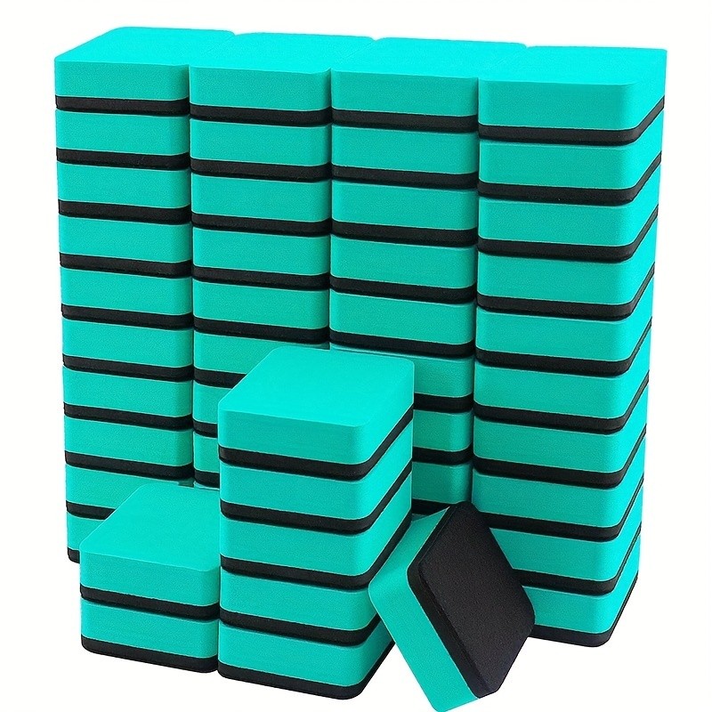 

Mini Dry Erase Erasers, Magnetic Whiteboard Dry Erasers Chalkboard Cleaner Wiper For Teacher Supplies