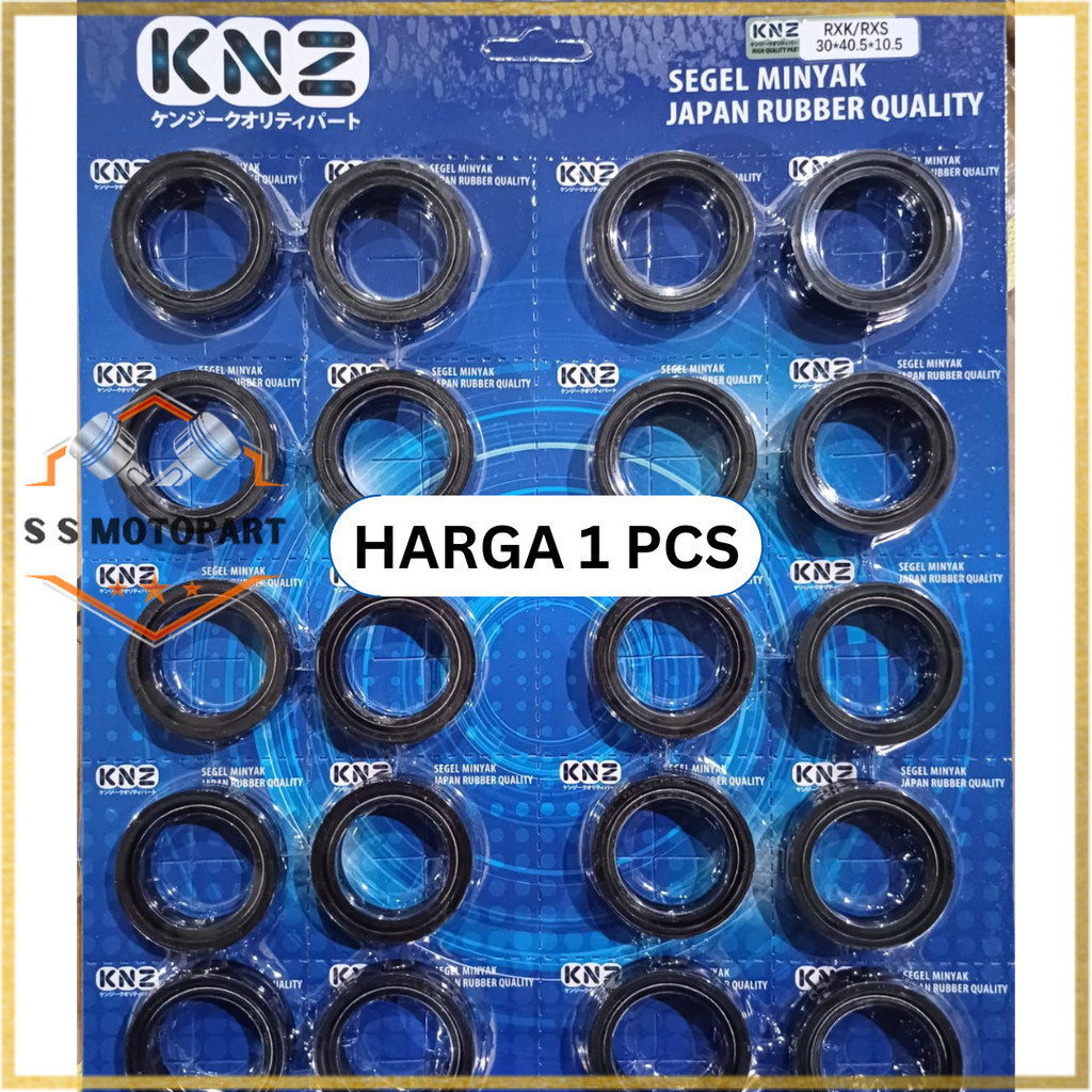 Seal As Pipa Shock Sil Shock Depan RX KING RXK NMAX THUNDER RXS 30X40,5X10,5 Merk KNZ