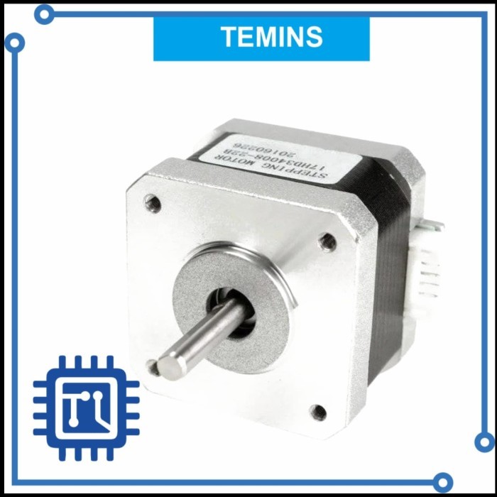 NEMA 17 17HS4401 Stepper Motor 42-40MM 12V 1.5A Plus Kabel
