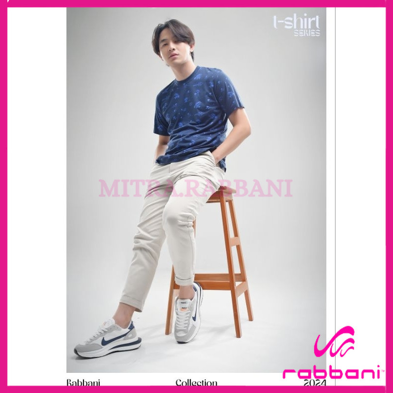 RABBANI OR Baju Laki Laki - T-shirt Kranos  - Kaos Pria Mitra Rabbani
