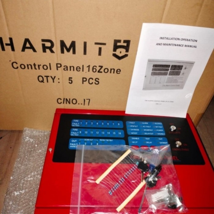 MCFA Control Panel Alarm HARMIT 16 Zone